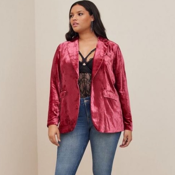 NWT Velvet Classic Blazer - Picture 5 of 11